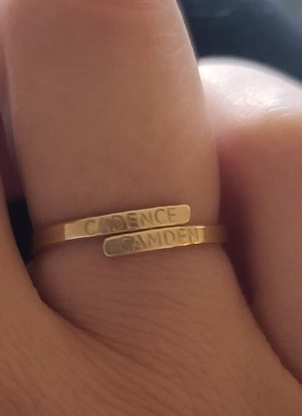 Adjustable Open Ring - Image 2