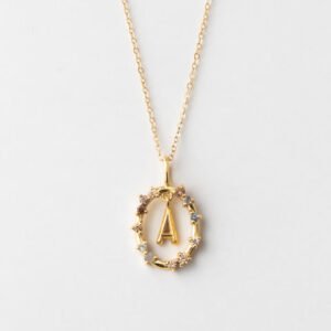 Bold Letter Necklace