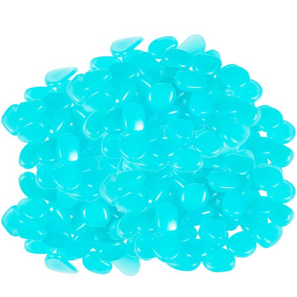 Glowing Garden Pebbles 50pcs Luminous Decorative Stones For Path Patio Yard - Image 5