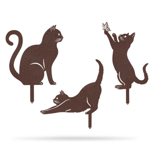 Garden Art - Cats 3 Pack - Image 14