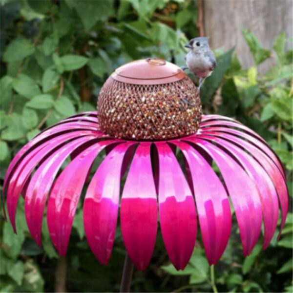 Coneflower Decorative Bird Feeder - Image 5