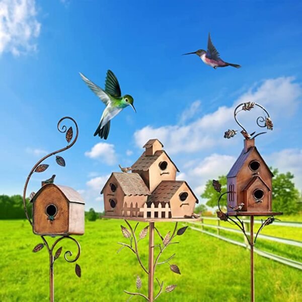 CopyBirdhouse Garden Stakes - Image 4